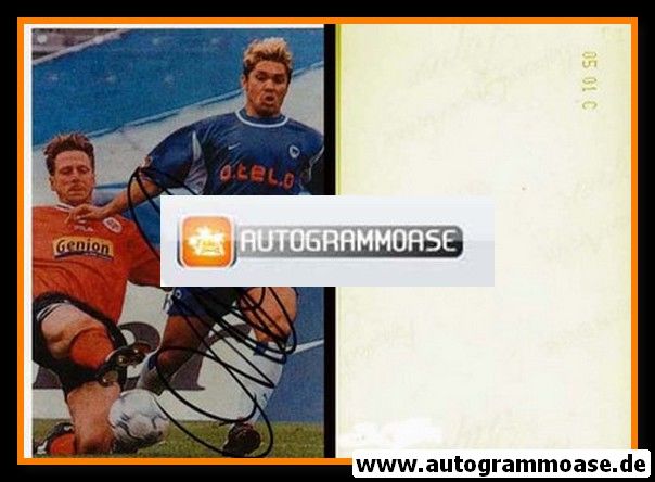 Autogramm Fussball | Hertha BSC Berlin | 2000 Foto | Alex ALVES (Spielszene Eintracht Frankfurt)