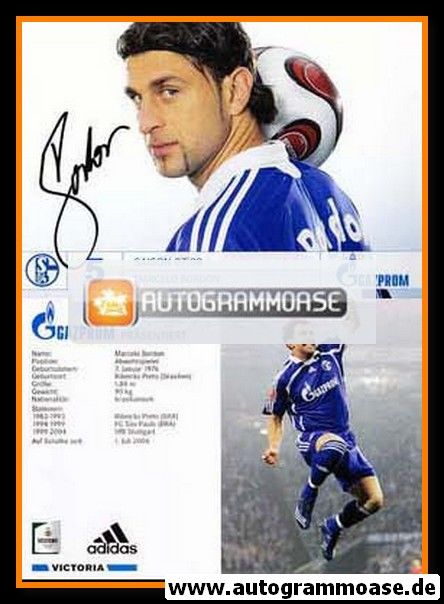Autogramm Fussball | FC Schalke 04 | 2007 | Marcelo BORDON