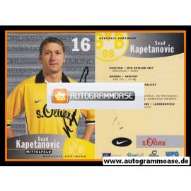 Autogramm Fussball | Borussia Dortmund | 1999 | Sead KAPETANOVIC