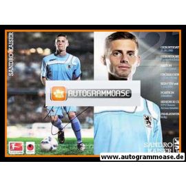 Autogramm Fussball | TSV 1860 München | 2011 | Sandro KAISER