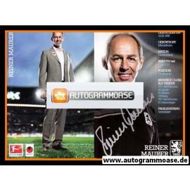 Autogramm Fussball | TSV 1860 München | 2011 | Reiner MAURER