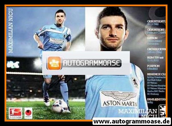 Autogramm Fussball | TSV 1860 München | 2011 | Maximilian NICU