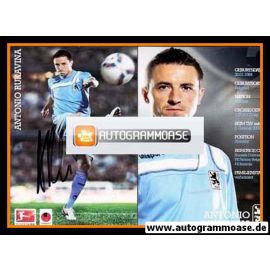 Autogramm Fussball | TSV 1860 München | 2011 | Antonio RUKAVINA