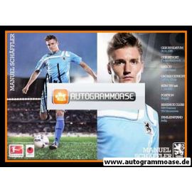 Autogramm Fussball | TSV 1860 München | 2011 | Manuel SCHÄFFLER