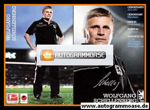 Autogramm Fussball | TSV 1860 München | 2011 | Wolfgang SCHELLENBERG