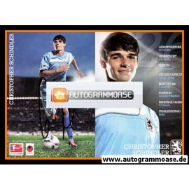 Autogramm Fussball | TSV 1860 München | 2011 | Christopher SCHINDLER