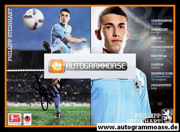 Autogramm Fussball | TSV 1860 München | 2011 | Philipp STEINHART