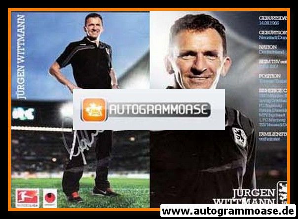 Autogramm Fussball | TSV 1860 München | 2011 | Jürgen WITTMANN