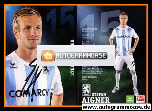 Autogramm Fussball | TSV 1860 München | 2010 | Stefan AIGNER