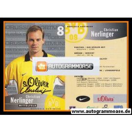 Autogramm Fussball | Borussia Dortmund | 1999 | Christian NERLINGER