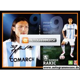 Autogramm Fussball | TSV 1860 München | 2010 | Djordje RAKIC