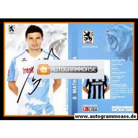 Autogramm Fussball | TSV 1860 München | 2008 | Mathieu BEDA