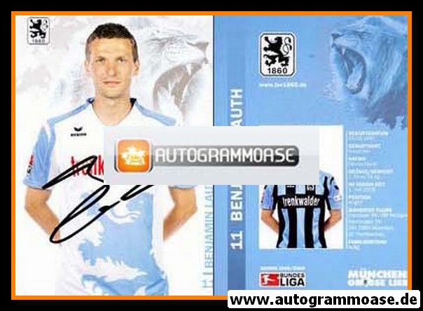 Autogramm Fussball | TSV 1860 München | 2008 | Benjamin LAUTH