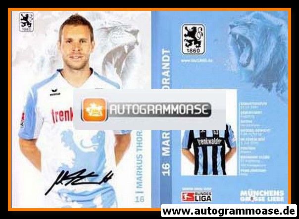 Autogramm Fussball | TSV 1860 München | 2008 | Markus THORANDT