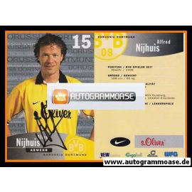 Autogramm Fussball | Borussia Dortmund | 1999 | Alfred NIJHUIS