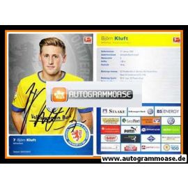 Autogramm Fussball | Eintracht Braunschweig | 2011 | Björn KLUFT