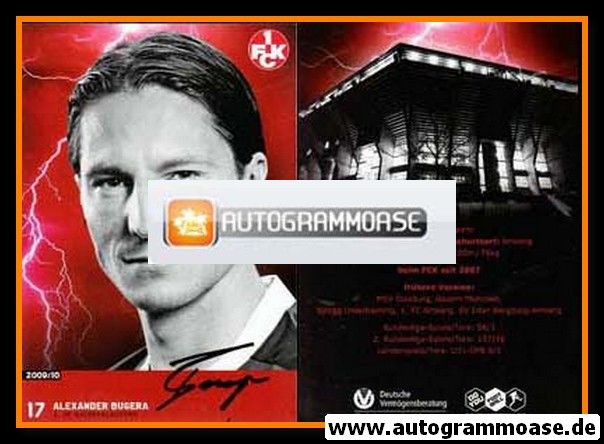 Autogramm Fussball | 1. FC Kaiserslautern | 2009 | Alexander BUGERA