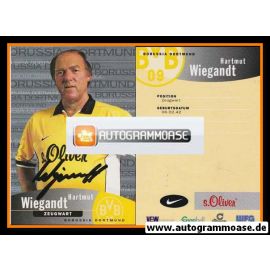 Autogramm Fussball | Borussia Dortmund | 1999 | Hartmut WIEGANDT