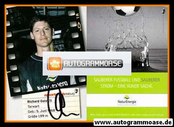 Autogramm Fussball | SC Freiburg | 2002 | Richard GOLZ