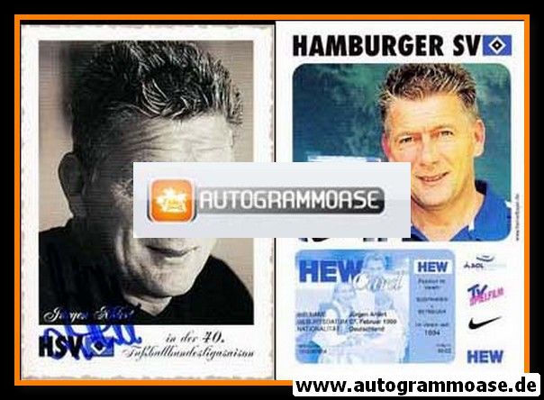 Autogramm Fussball | Hamburger SV | 2002 | Jürgen AHLERT