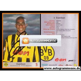 Autogramm Fussball | Borussia Dortmund | 2000 | EVANILSON