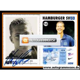 Autogramm Fussball | Hamburger SV | 2002 | Kim CHRISTENSEN