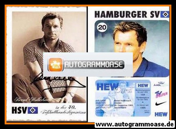 Autogramm Fussball | Hamburger SV | 2002 | Bernd HOLLERBACH