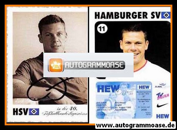 Autogramm Fussball | Hamburger SV | 2002 | Erik MEIJER _