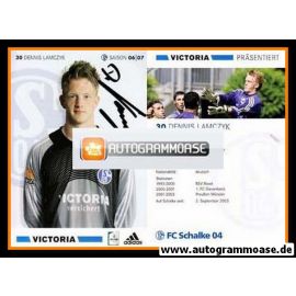 Autogramm Fussball | FC Schalke 04 | 2006 | Dennis LAMCZYK