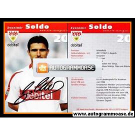Autogramm Fussball | VfB Stuttgart | 2002 | Zvonimir SOLDO