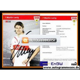 Autogramm Fussball | VfB Stuttgart | 2009 | Martin LANIG