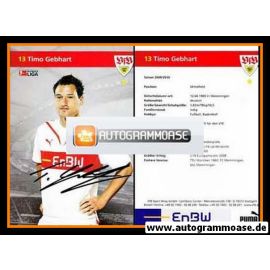 Autogramm Fussball | VfB Stuttgart | 2009 | Timo GEBHART
