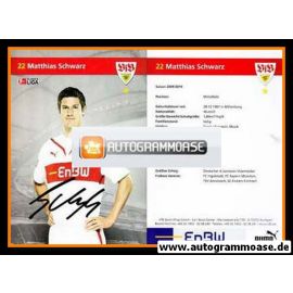 Autogramm Fussball | VfB Stuttgart | 2009 | Matthias SCHWARZ