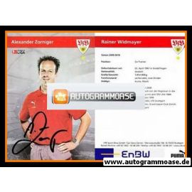 Autogramm Fussball | VfB Stuttgart | 2009 | Alexander ZORNIGER