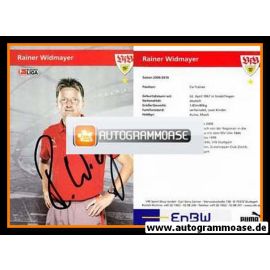 Autogramm Fussball | VfB Stuttgart | 2009 | Rainer WIDMAYER