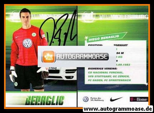 Autogramm Fussball | VfL Wolfsburg | 2007-1 | Diego BENAGLIO