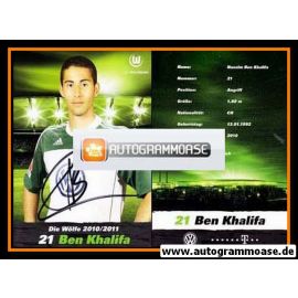 Autogramm Fussball | VfL Wolfsburg | 2010 | Nassim BEN KHALIFA
