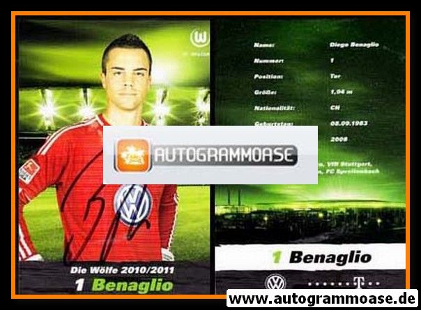 Autogramm Fussball | VfL Wolfsburg | 2010 | Diego BENAGLIO