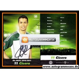 Autogramm Fussball | VfL Wolfsburg | 2010 | CICERO