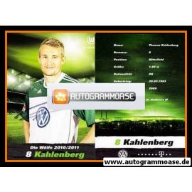 Autogramm Fussball | VfL Wolfsburg | 2010 | Thomas KAHLENBERG