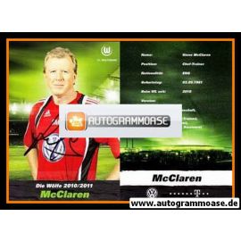 Autogramm Fussball | VfL Wolfsburg | 2010 | Steve McCLAREN