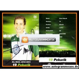 Autogramm Fussball | VfL Wolfsburg | 2010 | Peter PEKARIK