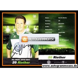 Autogramm Fussball | VfL Wolfsburg | 2010 | Sascha RIETHER