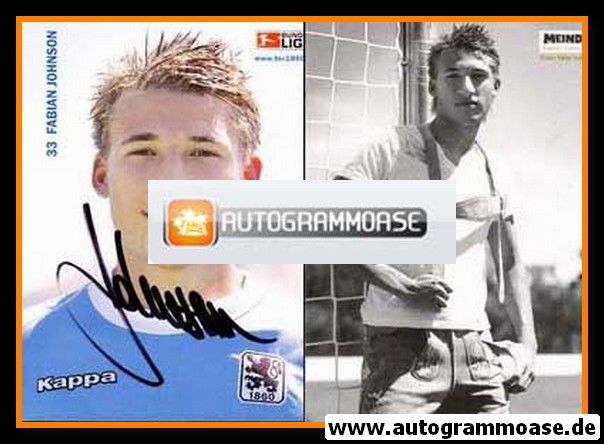 Autogramm Fussball | TSV 1860 München | 2006 | Fabian JOHNSON