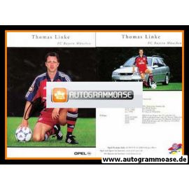 Autogramm Fussball | FC Bayern München | 2000 | Thomas LINKE