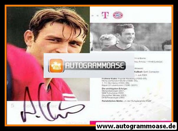 Autogramm Fussball | FC Bayern München | 2003 | Robert KOVAC