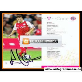 Autogramm Fussball | FC Bayern München | 2004 | Robert KOVAC