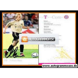 Autogramm Fussball | FC Bayern München | 2004 | Tobias RAU