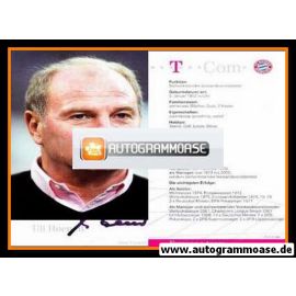 Autogramm Fussball | FC Bayern München | 2005 | Uli HOENESS