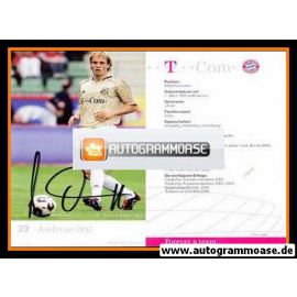 Autogramm Fussball | FC Bayern München | 2005 | Andreas OTTL